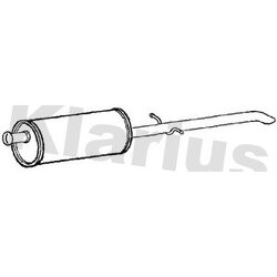 Rear Muffler KLARIUS RN1016X OE Ref 04420050