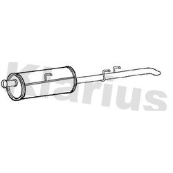 Rear Muffler KLARIUS RN1017W OE Ref 04420051