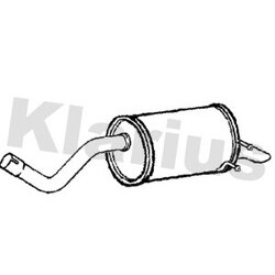 Rear Muffler KLARIUS RN1024K OE Ref 200103900R