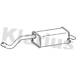 Rear Muffler KLARIUS RN1035V