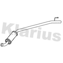 Centre Muffler KLARIUS RN1039M OE Ref 8200180458