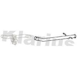 Exhaust Pipe KLARIUS RN1129G OE Ref 203004481R