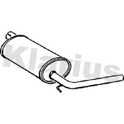 Rear Muffler KLARIUS RN264M OE Ref 7700704608