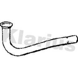 Exhaust Pipe KLARIUS RN289C OE Ref 8671093847