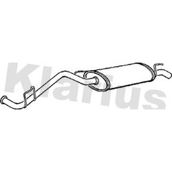 Rear Muffler KLARIUS RN369J OE Ref 7700842928