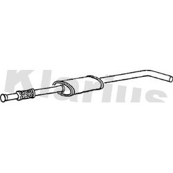 Centre Muffler KLARIUS RN631A OE Ref 8671013412