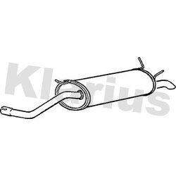 Rear Muffler KLARIUS RN633W OE Ref 7700426199