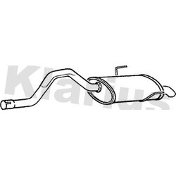 Rear Muffler KLARIUS RN711G OE Ref 8671013400
