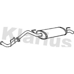 Rear Muffler KLARIUS RN724L OE Ref 7701061189