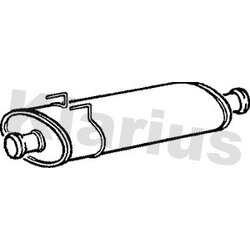 Centre Muffler KLARIUS RN733A OE Ref 8671093809