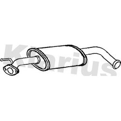 Centre Muffler KLARIUS RN780E OE Ref 8671093779