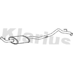 Centre Muffler KLARIUS RN781D OE Ref 8671093802