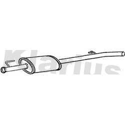 Centre Muffler KLARIUS RN813G OE Ref 8671015333