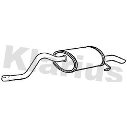 Rear Muffler KLARIUS RN814E OE Ref 8671093819