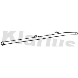 Exhaust Pipe KLARIUS RN834B OE Ref 8671093875