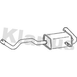 Rear Muffler KLARIUS RN846H OE Ref 8671093832