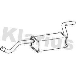 Rear Muffler KLARIUS RN879J OE Ref 8200681952
