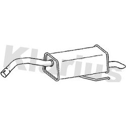 Rear Muffler KLARIUS RN904X OE Ref 6000073740