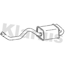 Rear Muffler KLARIUS RN982H OE Ref 200101326R