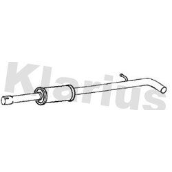Centre Muffler KLARIUS RN995M OE Ref 200108351R