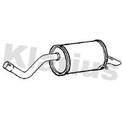 Rear Muffler KLARIUS RN996L OE Ref 200103241R