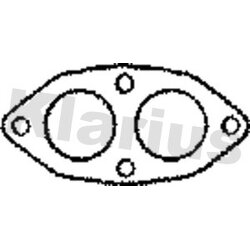 Exhaust Pipe Gasket KLARIUS RNG4
