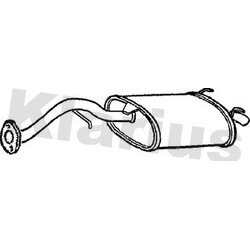 Rear Muffler KLARIUS RR255V OE Ref GEX33639