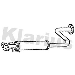 Centre Muffler KLARIUS RR309P OE Ref WCE105300