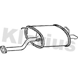 Rear Muffler KLARIUS RR321X OE Ref WCG103460