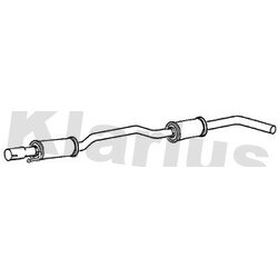 Centre Muffler KLARIUS RR325Q OE Ref GEX33700