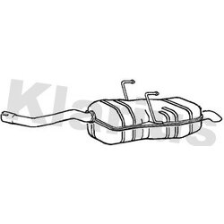 Rear Muffler KLARIUS RR327M OE Ref GEX33698