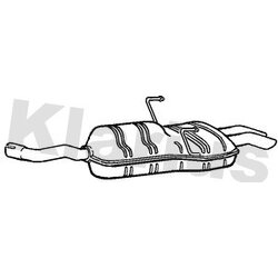 Rear Muffler KLARIUS RR357V OE Ref WDE000560