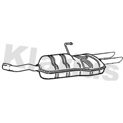 Rear Muffler KLARIUS RR366G OE Ref WCG000350