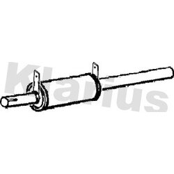 Rear Muffler KLARIUS RT20K OE Ref 21918