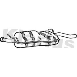 Rear Muffler KLARIUS SB104E OE Ref 4896254