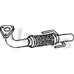 Exhaust Pipe KLARIUS SB121E OE Ref 12758374
