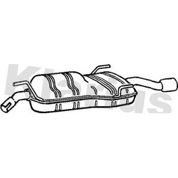Rear Muffler KLARIUS SB132M OE Ref 5321658