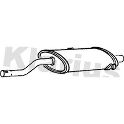 Centre Muffler KLARIUS SB50X OE Ref 8822272