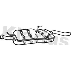 Rear Muffler KLARIUS SB88Q OE Ref 4225751