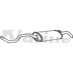 Rear Muffler KLARIUS SE103V OE Ref 6K5253609AH