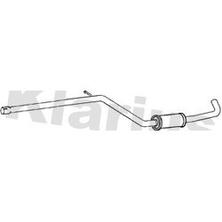 Centre Muffler KLARIUS SE156Q OE Ref 1K0253209AE