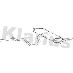 Rear Muffler KLARIUS SE166C OE Ref 5P0253181CD