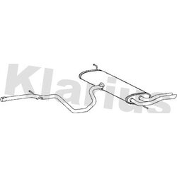 Rear Muffler KLARIUS SE176L OE Ref 5P5253181BJ