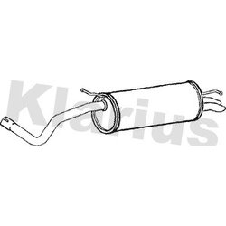 Rear Muffler KLARIUS SE183C OE Ref 6Q6253609BR