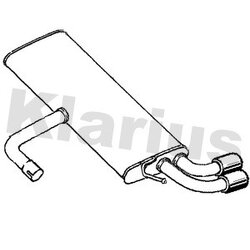 Rear Muffler KLARIUS SE221W OE Ref 5F4253609M