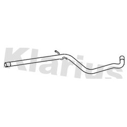 Exhaust Pipe KLARIUS SE232E OE Ref 5P0253181CF
