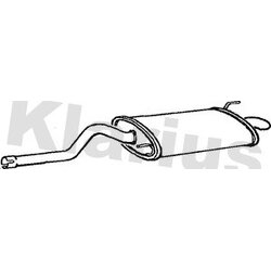 Rear Muffler KLARIUS SE88B OE Ref 6K9253409A