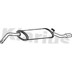 Rear Muffler KLARIUS SK22J OE Ref 007590659B