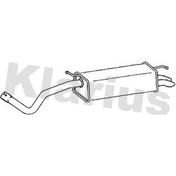 Rear Muffler KLARIUS SK44C OE Ref 6Q9253609AF