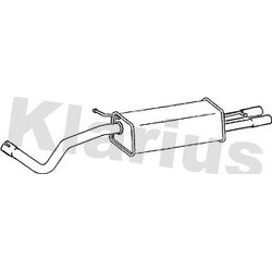 Rear Muffler KLARIUS SK47X OE Ref 6Y6253609E